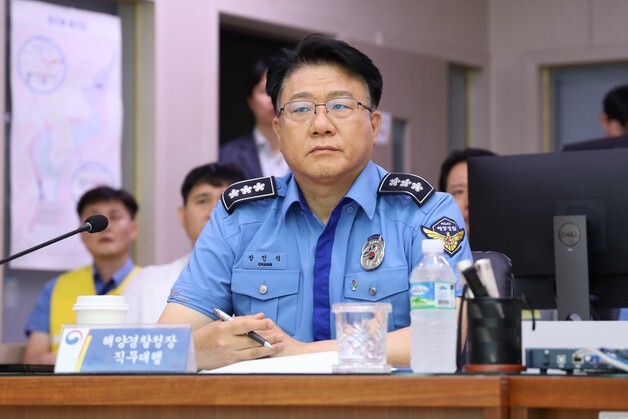 장인식 해경청장 직무대행, 울산해경 찾아 어선 침몰 사고 대응