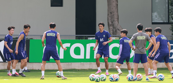 '분위기 좋은 대한민국 축구대표팀'