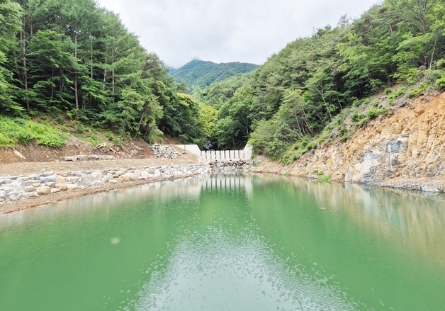 지리산 권역 산불 신속 대응·농업 용수 확보 '함양 사방댐' 준공