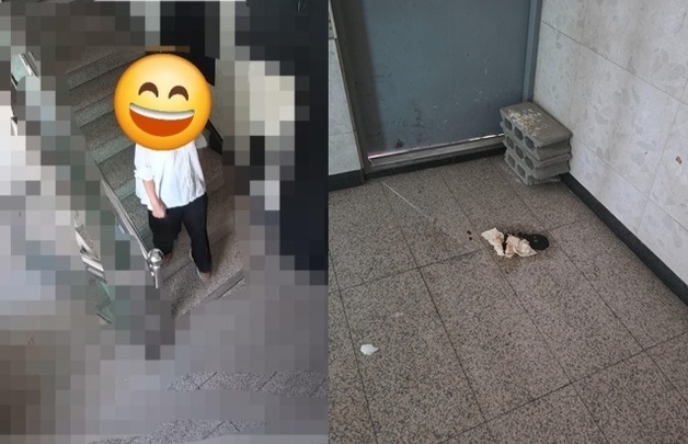 옥상 세입자 퇴거 후 남겨진 '배설물'…"CCTV  찍힌 사람은 한 명뿐"