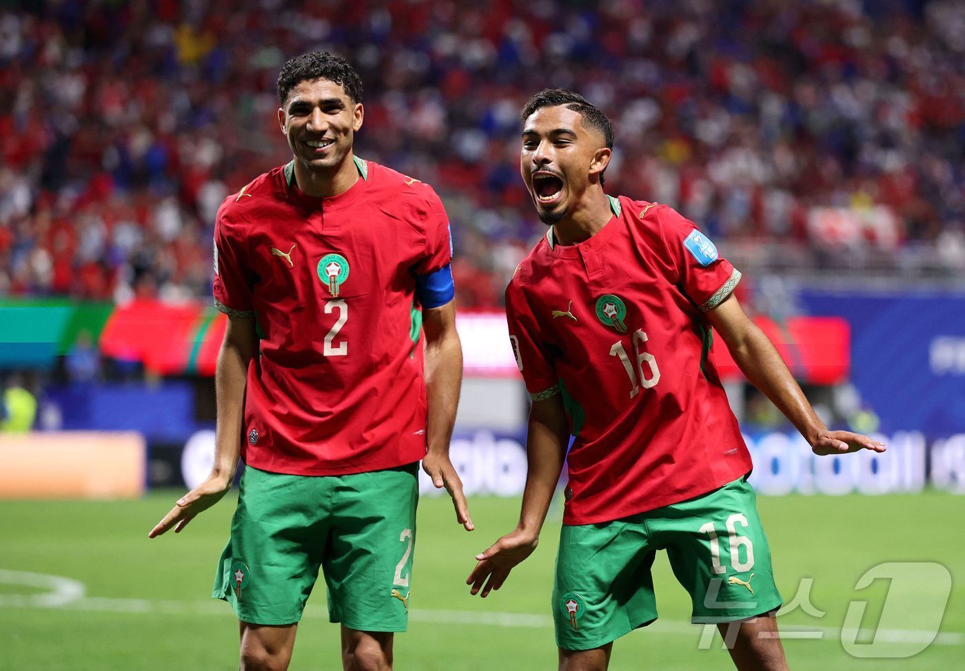 본문 이미지 - 모로코는 2026 FIFA 북중미 월드컵 32강에서 네덜란드를 상대한다. ⓒ AFP=뉴스1