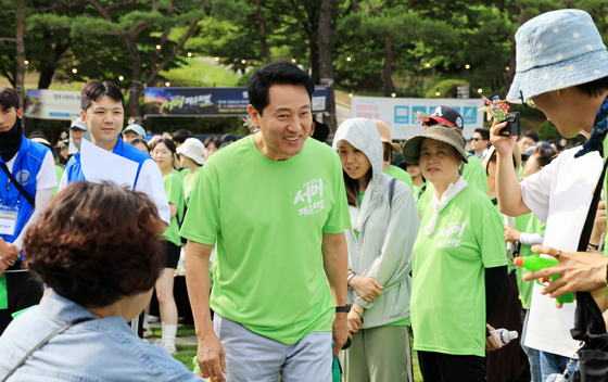 '남산 서머 페스티벌' 참석한 오세훈 시장