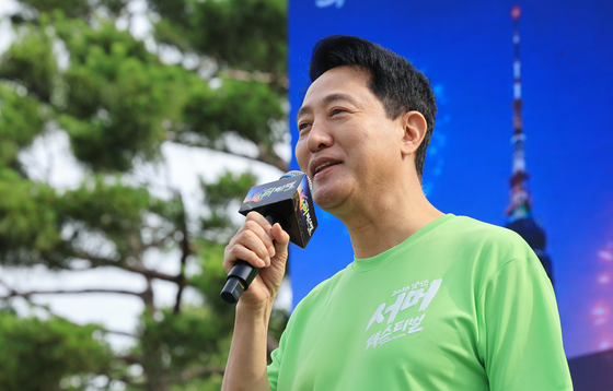 2026 남산 서머 페스티벌 환영사 하는 오세훈 시장