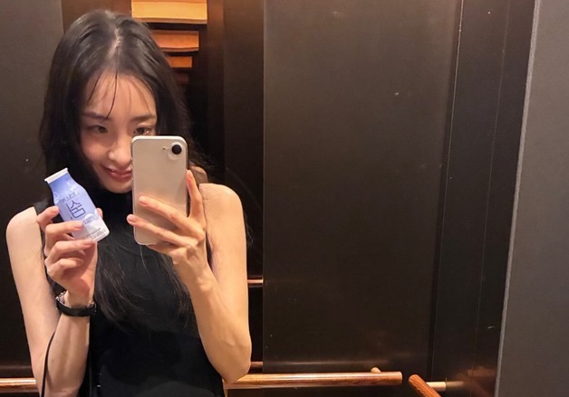 '다이어트 성공' 김민하, 놀랍도록 달라진 스키니 몸매 [N샷]