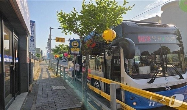 '생활거점 연결' 옥천읍 순환버스 내달 1일부터 정식 운행