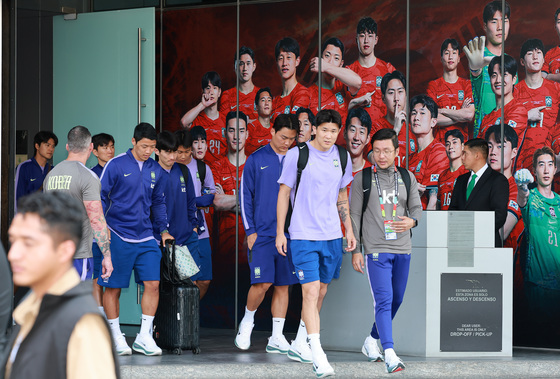월드컵 마친 대한민국 축구대표팀
