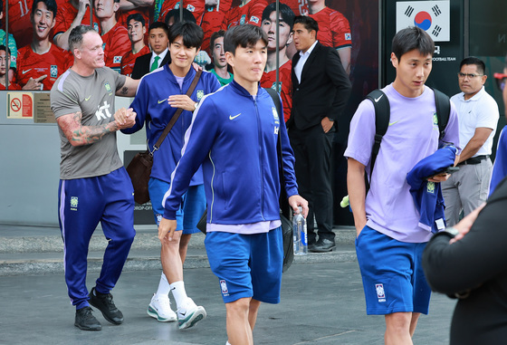 월드컵 마친 대한민국 축구대표팀