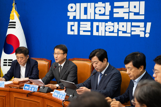 한병도 민주당 대표 직무대행 모두 발언