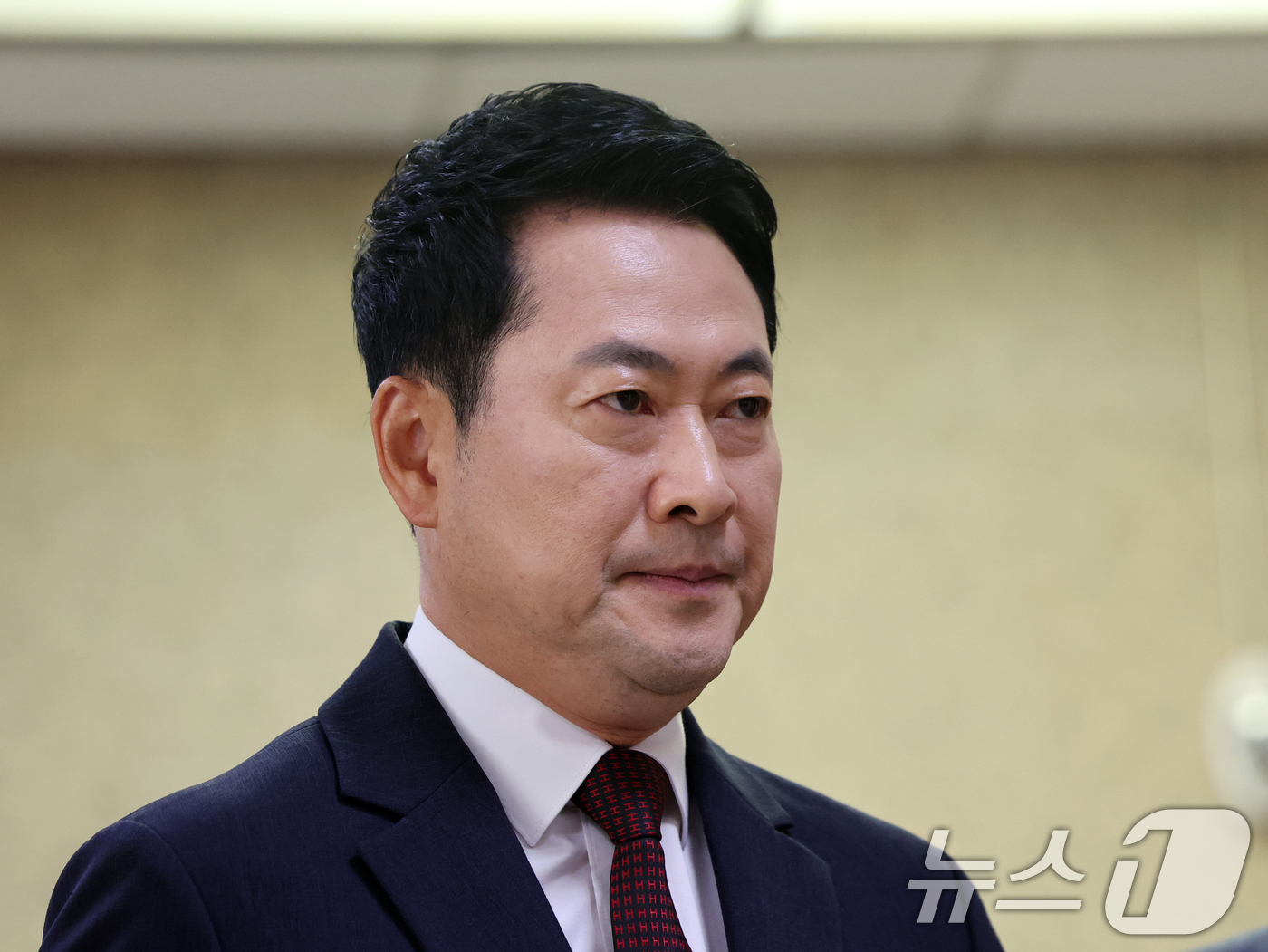 (서울=뉴스1) 황기선 기자 = 장동혁 국민의힘 대표가 29일 오전 서울 여의도 국회에서 열린 최고위원회의에 참석하고 있다.  2026.6.29/뉴스1