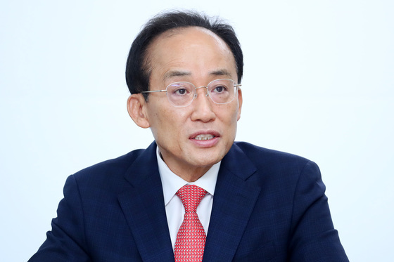 발언하는 추경호 대구시장 당선인
