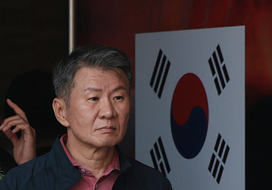 월드컵 마친 정몽규 대한축구협회장