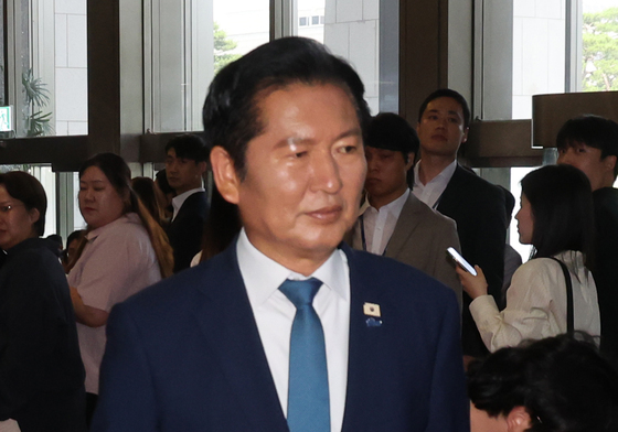 의총 참석하는 정청래 전 대표