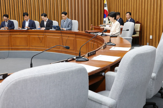 한성숙 채택인사청문보고서 채택 건 불참한 국민의힘