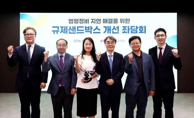 "실증 끝났는데 법은 그대로"…중기중앙회, 규제샌드박스 개선 촉구