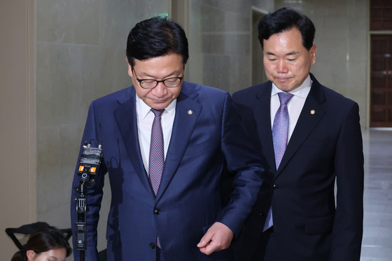 빈손으로 회동 마친 정점식