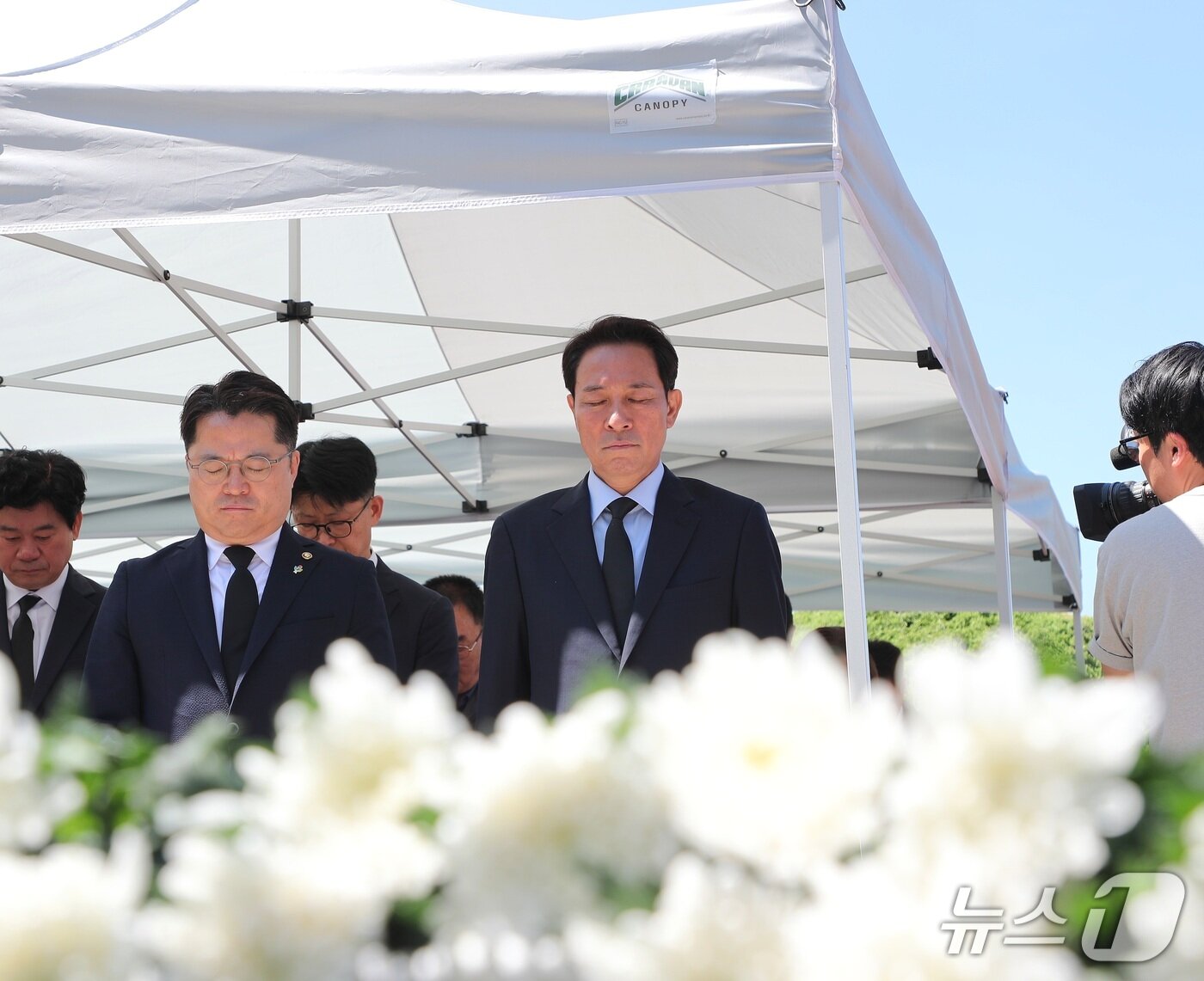 본문 이미지 - 태백시 일원에서 열린 '제1회 광부의 날' 기념행사.(강원도 제공. 재판매 및 DB금지)/뉴스1