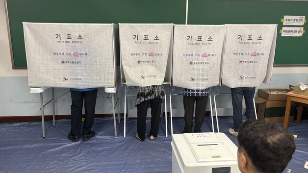 [투표율] 경남 오전 9시 8.5%…지난 지선보다 1.9% p높아