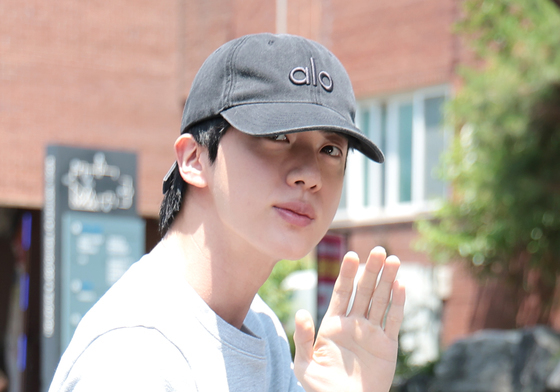 BTS 진, 투표 완료