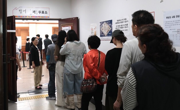 "세금 잘 써주길" 격전지 울산 곳곳 투표 열기…일부 소란도(종합)