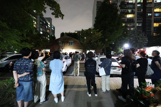 투표시간 연장된 잠실7동 제2투표소
