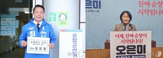 [개표상황] '개표율 50.13%' 순창군수, 최영일 69.07%로 앞서