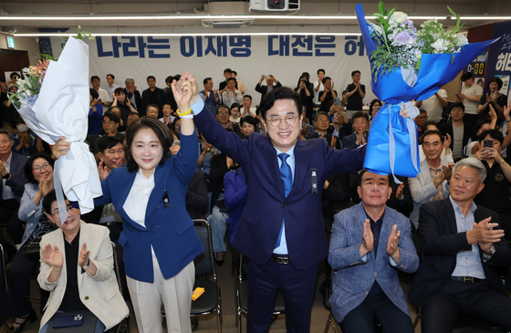 [6·3 지선] 허태정, 대전시장 당선 확실