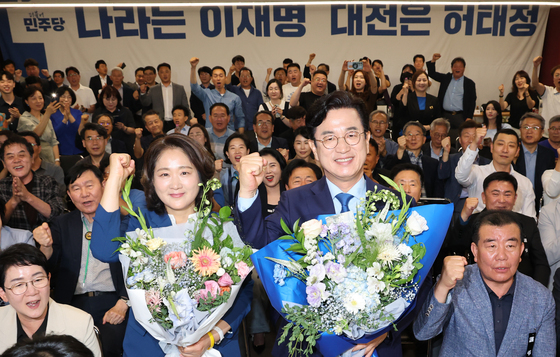 [6·3 지선] 허태정 대전시장 당선 확실…"무너진 대전시정 재건"(종합)
