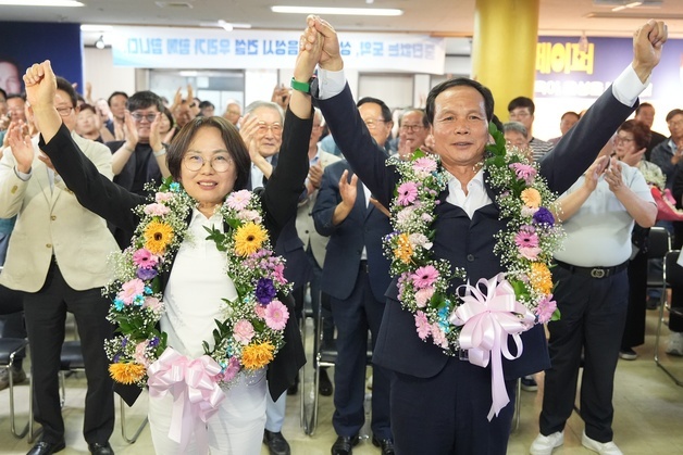 [6·3지선] 음성군수 조병옥 민주당 후보 '당선 유력'