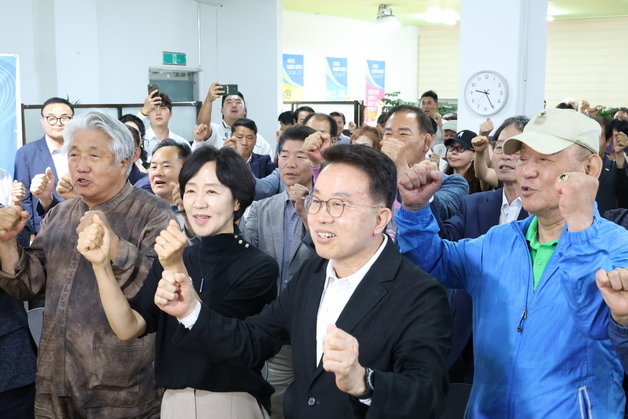 [개표상황] 개표율 54.81% 남원시장 선거…양충모 후보, 당선 확실