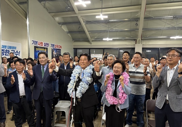 [6·3 지선] 조상래 곡성군수 재선 확실…"화합으로 미래 설계"