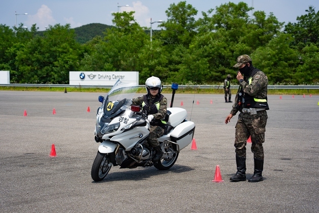 BMW그룹 코리아, 수방사 군사경찰단 모터사이클 훈련 지원