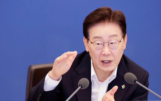 이재명 대통령, 국무회의 겸 비상경제점검회의 발언
