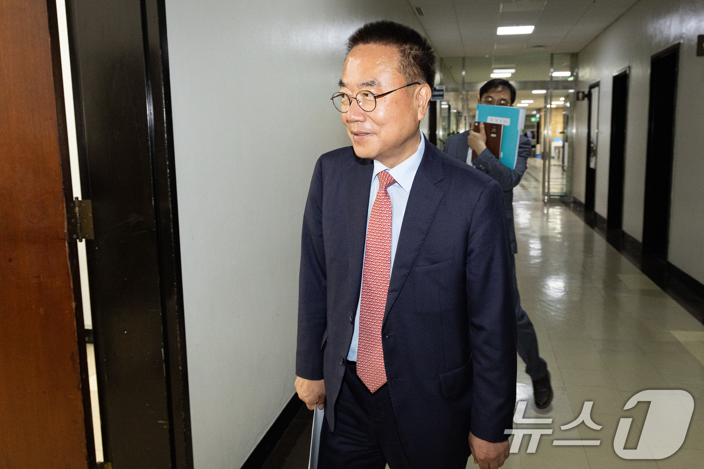 (서울=뉴스1) 유승관 기자 = 서범수 국회 제9회 전국 동시 지방선거 투표용지 부족사태 등 국민참정권 침해 진상규명 및 선거관리 개혁을 위한 국정조사특별위원회 국민의힘 간사가 3 …