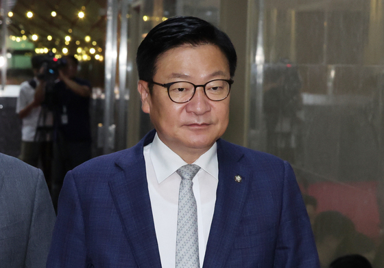 국회의장실로 향하는 정점식