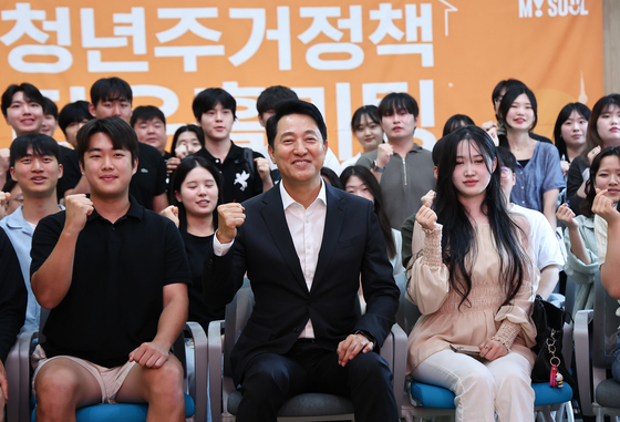 오세훈 시장 '청년들과 함께'