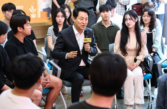 청년주거정책 위해 청년들 만난 오세훈 시장
