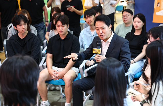 청년주거정책 위해 청년들 만난 오세훈 시장