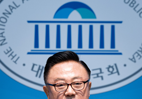 반도체 투자 관련 입장 밝히는 고동진 국민의힘 의원