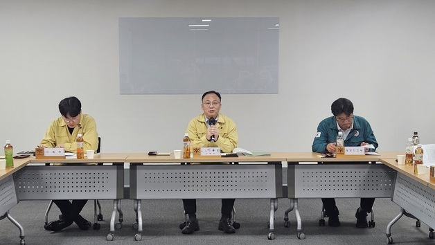 산림청, 동해안-신가평 송전선로 공사현장 산사태 대응 점검