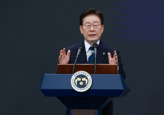 이재명 대통령, 서남권 첨단산업 발전비전 국민보고회 축사