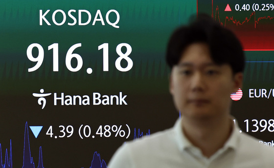 코스닥 하락 마감