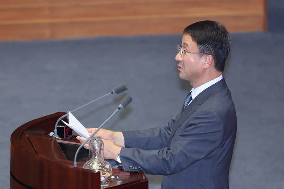당선 인사하는 한병도 국회운영위원장