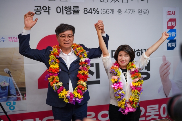 [6·3 지선] 진병영 후보 함양군수 당선…"지역 발전·군민 행복 역량 집중"