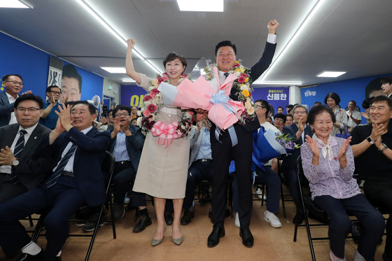 [6·3지선] 신용한 충북지사 후보 당선…득표율 55.09%
