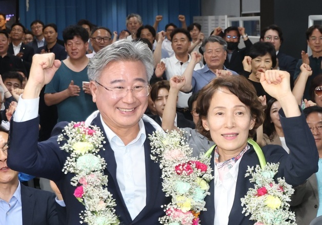 [6·3지선] 천호성, 전북교육감 당선…"전북교육의 희망찬 미래 열겠다"