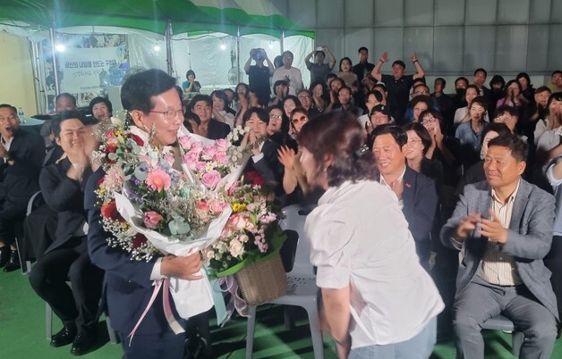 [6 ·3 지선] 노조위원장 출신 박병규 광주 광산구청장 재선 성공