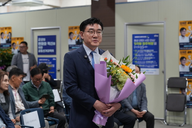 [6·3 지선] 김재준 군산시장 당선…"다시 뛰는 군산, 결과로 증명하겠다"