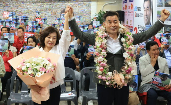 국민의힘 김영길, 울산 중구청장 '당선' 확실