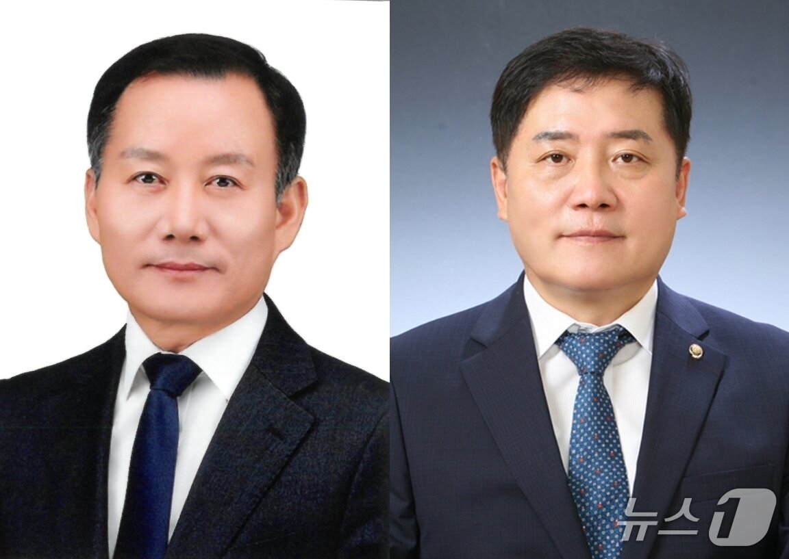 본문 이미지 - 조국혁신당 김태성 신안군수 후보(왼쪽)·사순문 장흥군수 후보(오른쪽)/뉴스1