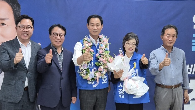 [6·3지선] 최정호, 익산시장 당선…"시민의 승리, 익산 대전환 시대 열 것"